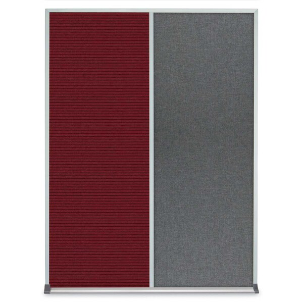 Single Door Radius Corkboard, 36"X36", B